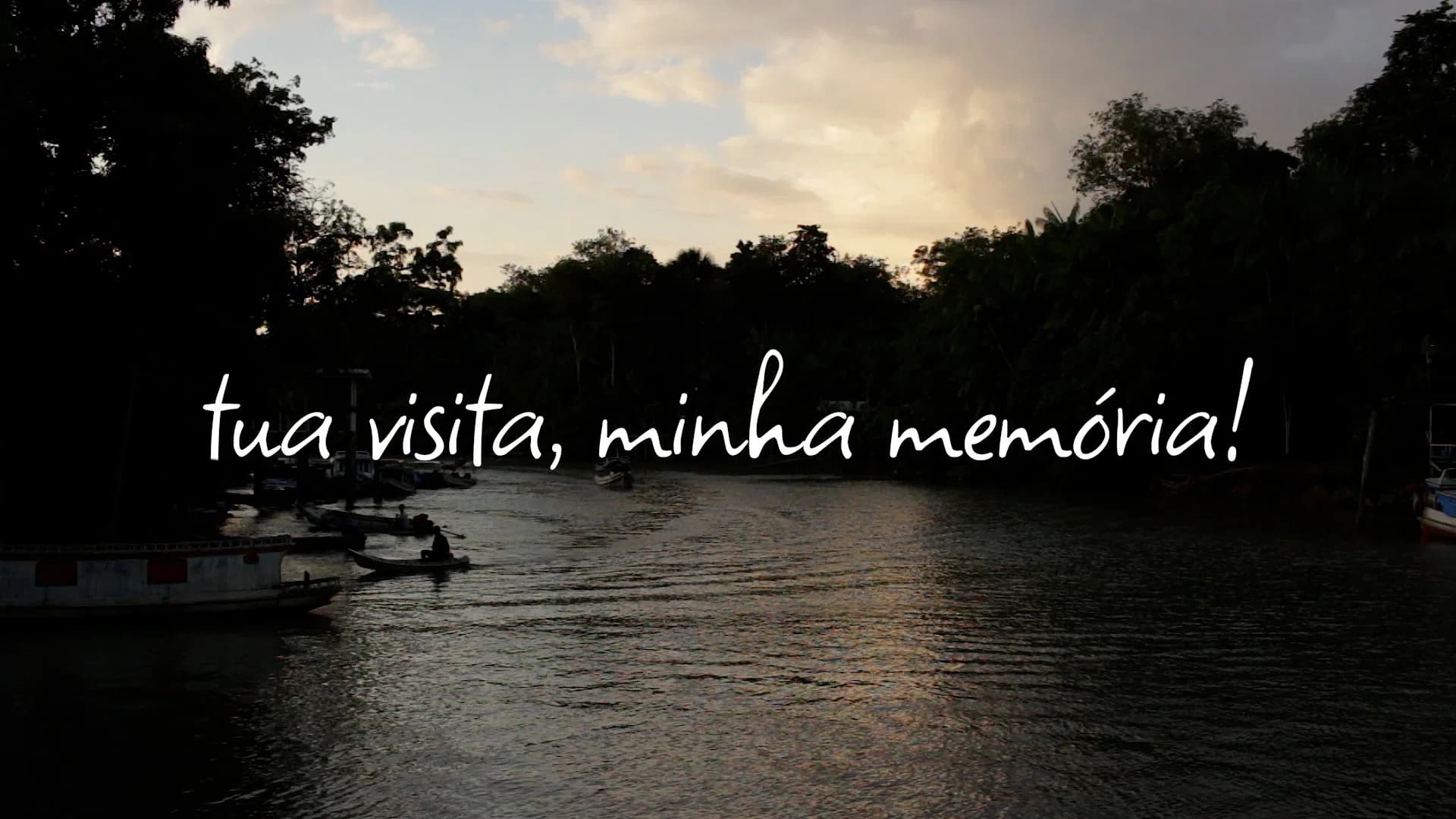 Your visit, my memory!