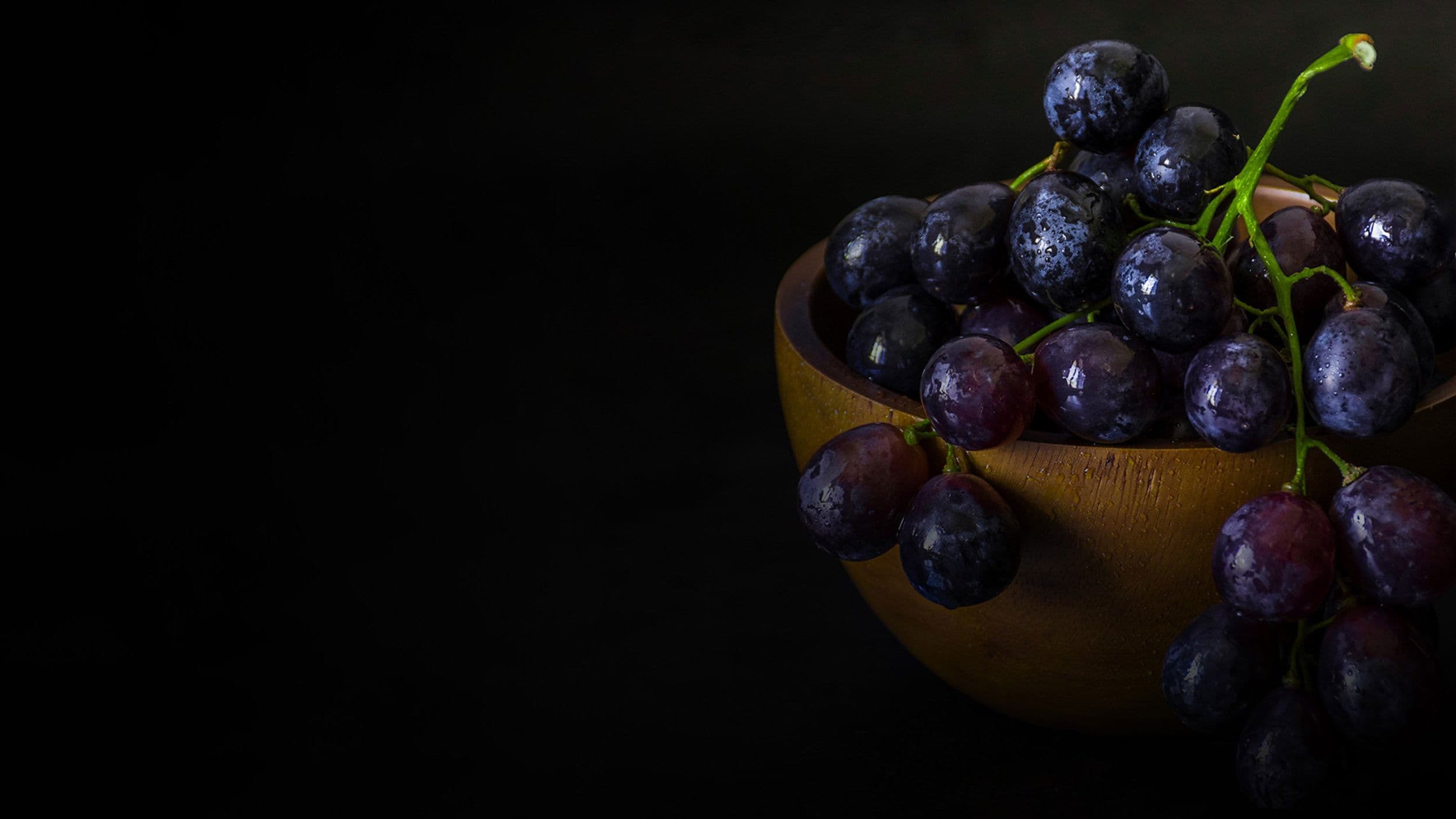 Le raisin a un grain