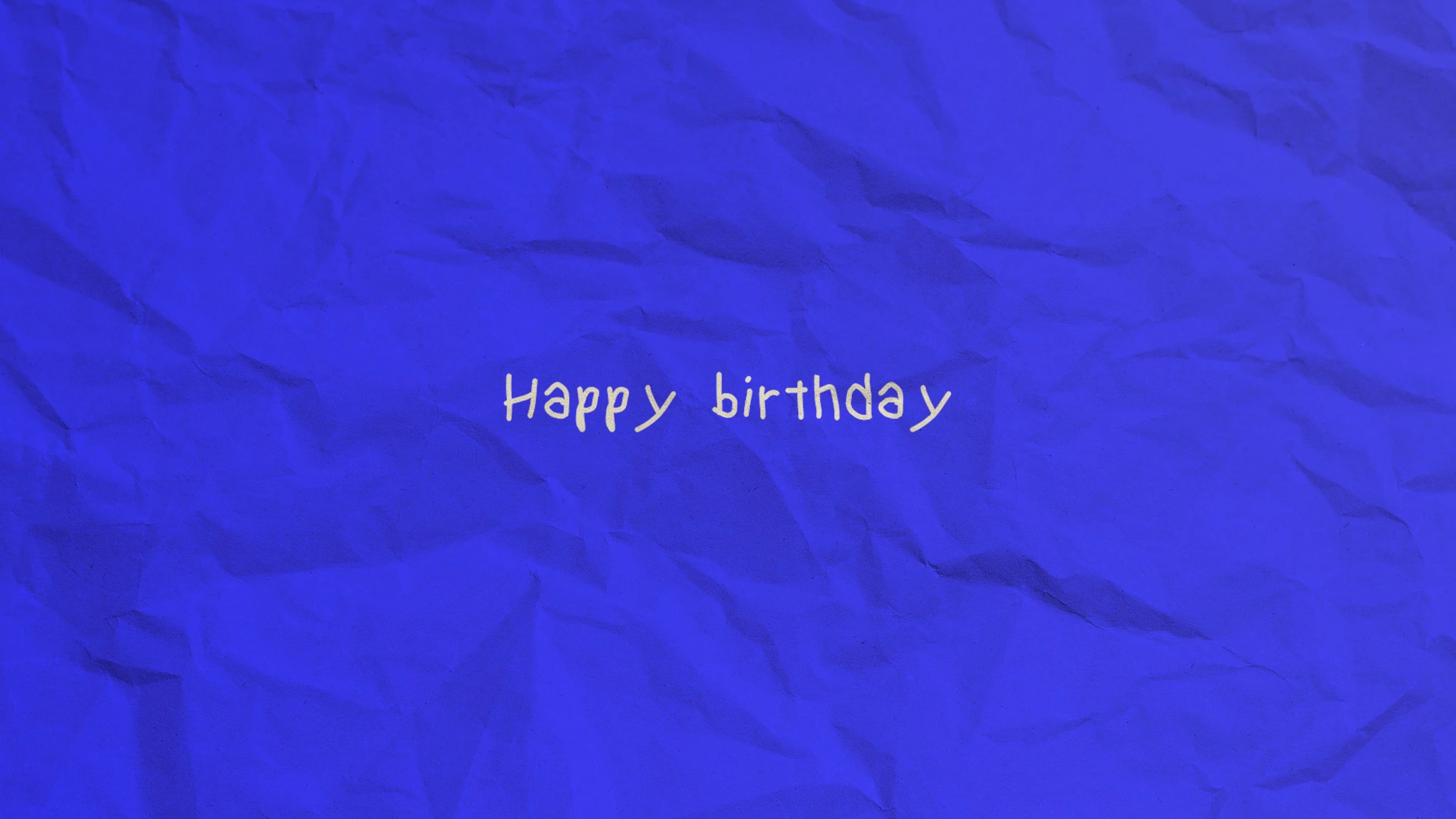 Happy birthday
