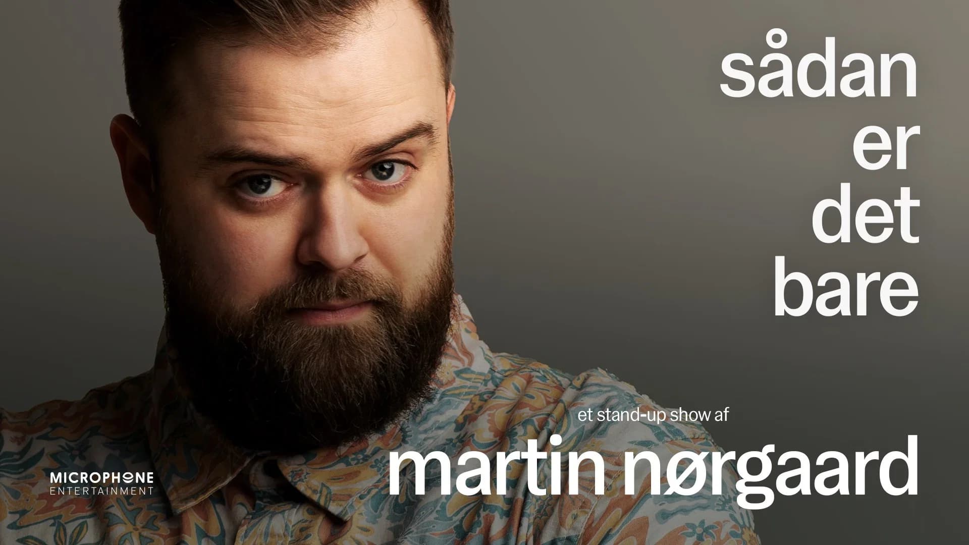 Martin Nørgaard: Sådan er det bare