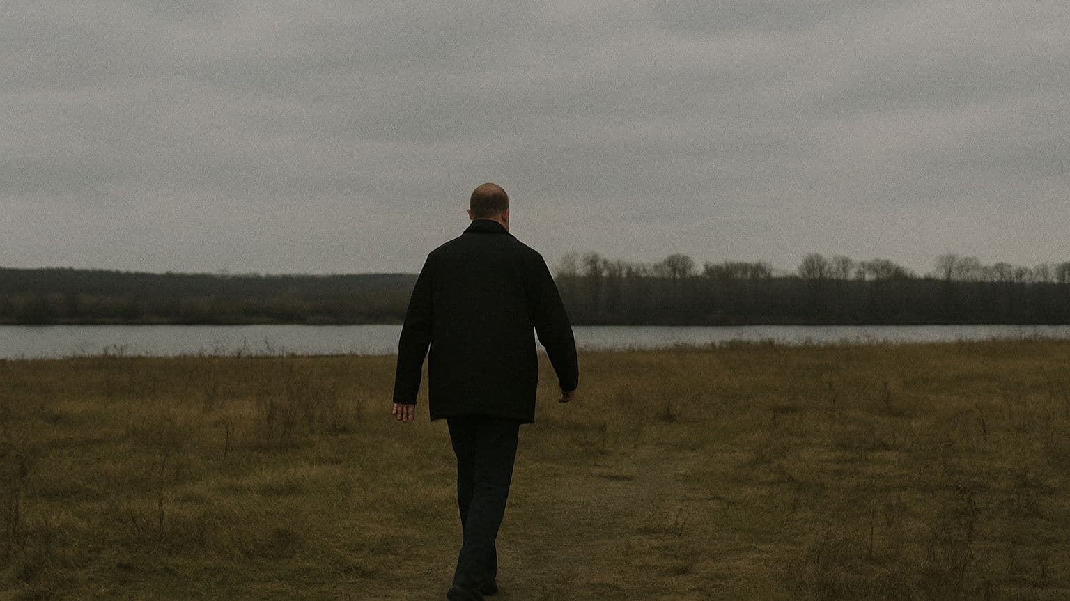 The Man Walking to the River