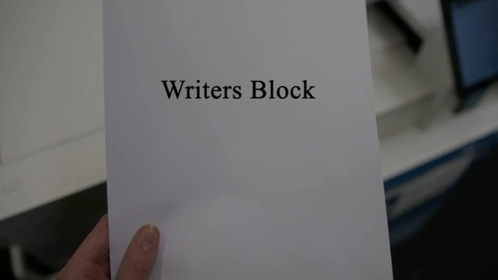 Writers Block