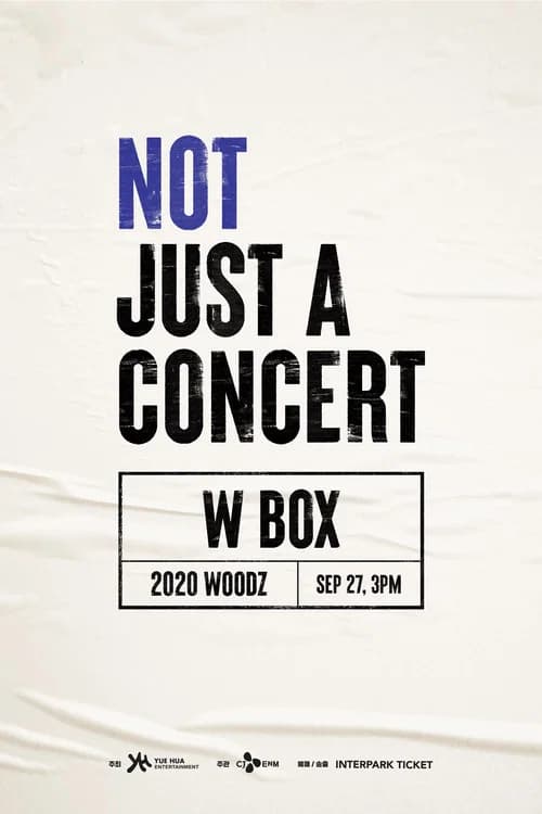 2020 WOODZ : NOT JUST A CONCERT – W BOX